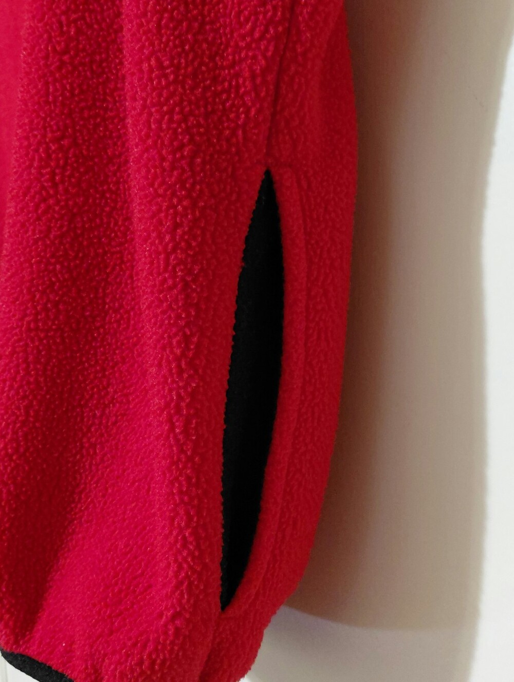 Womens Large Petite Polartek Red Fleece Made In USA Great Condition Many Pockets - Picture 11 of 15